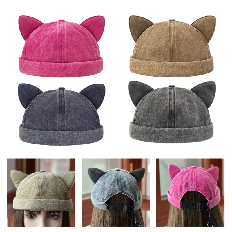 Ch *  Mũ Beanie Thể Thao Ngoài Trời Đơn Giản Cho Nữ