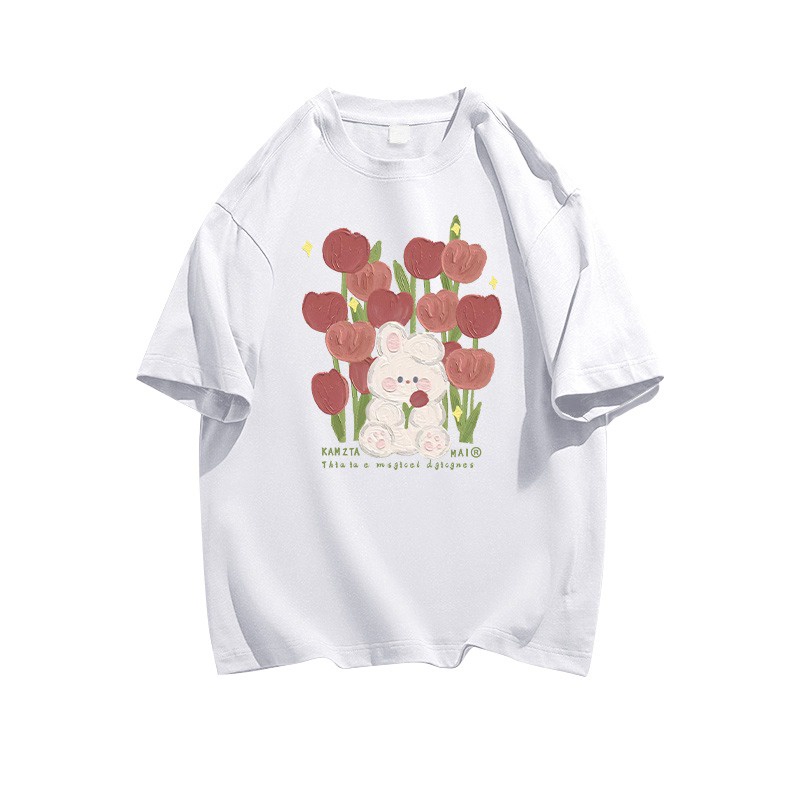 Áo Thun PEWARNA IKAT Tay Ngắn Dáng Rộng Thiết Kế Mới Thời Trang Mùa Hè Theo Phong Cách Hàn Quốc Cho Nữ