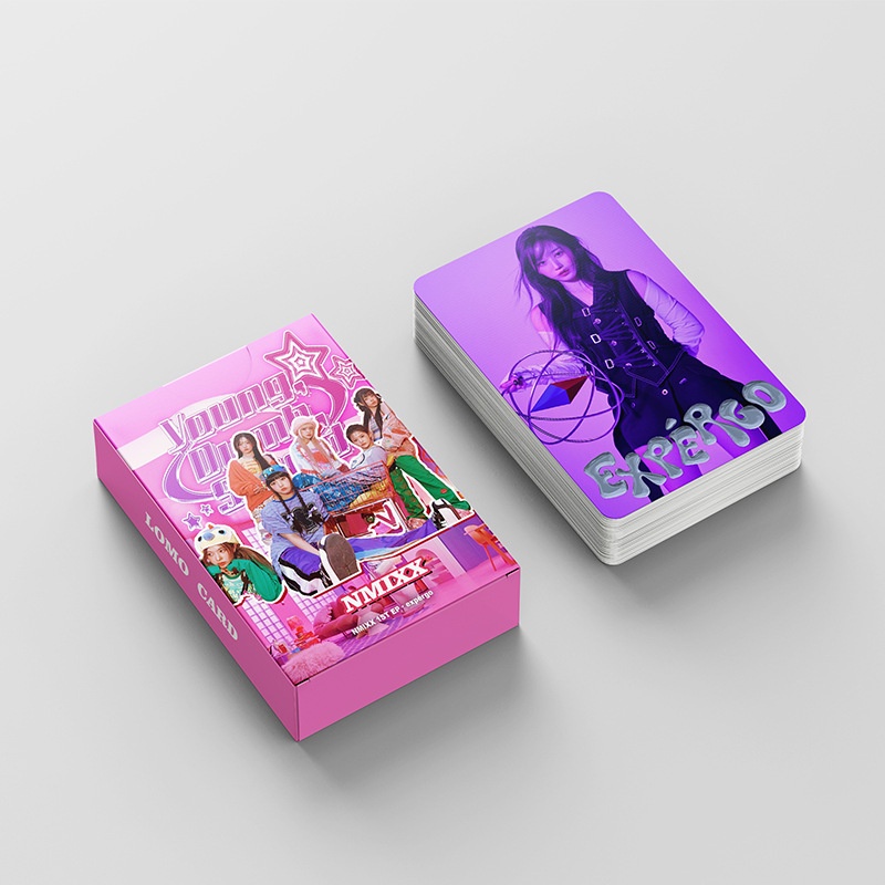 NMIXX Card Set 55 Tấm Thẻ Ảnh Kpop Lomo Card Hình Nhóm Nhạc