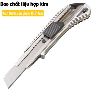 Dao Rọc GIấy chất liệu Hợp kim Cao Cấp lưỡi dao sắc bén cắt dán giấy carton đóng gói
