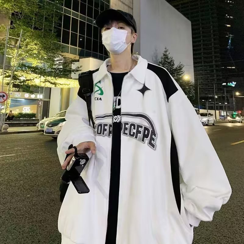 Áo Khoác Cardigan Dáng Rộng Hợp Thời Trang Cho Nam