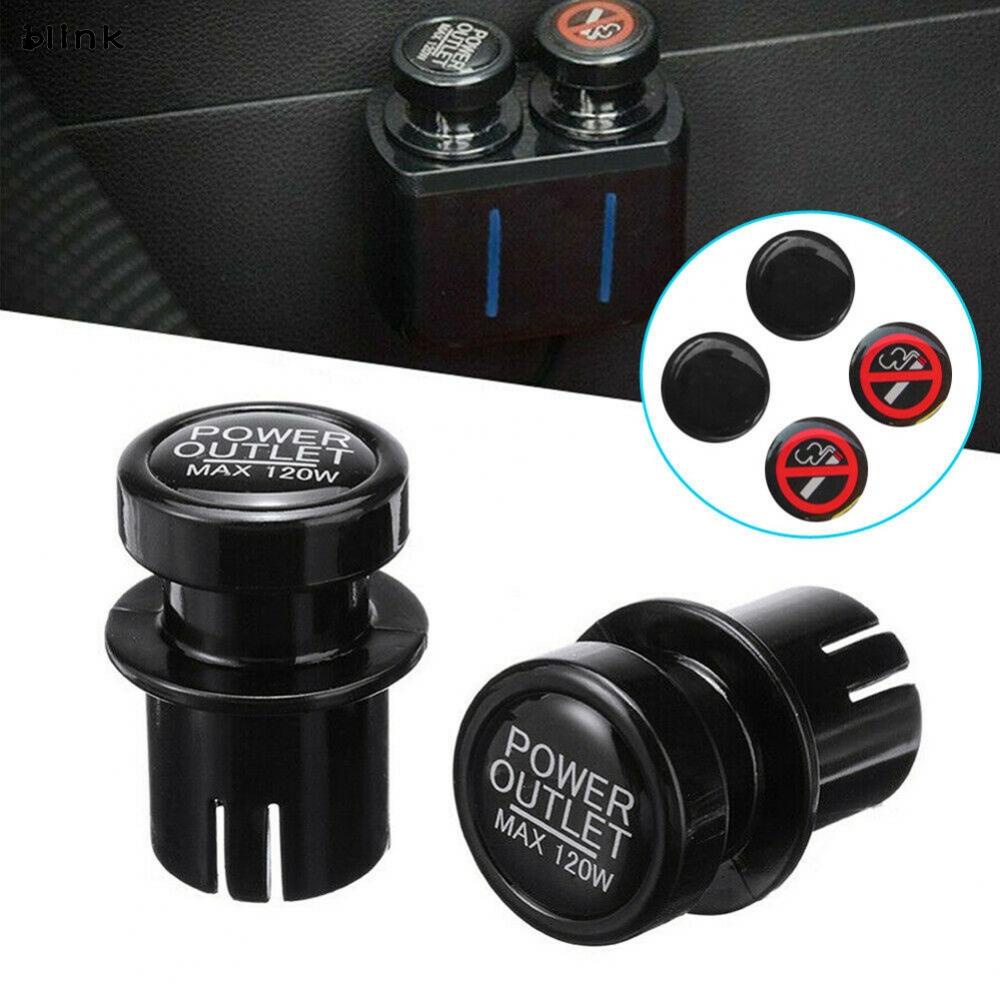 Bộ 2 Nắp Bật Lửa Tự Động Cho Xe Hơi