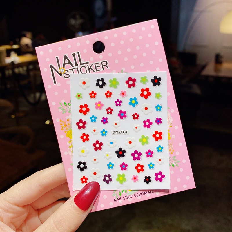 1 Miếng Dán Trang Trí Móng Tay Chống Thấm Nước Hình Trái Cây Hoạt Hình Dành