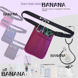 Banana1 túi thắt lưng, đồ dùng y tế túi tổ chức y tá nhiều túi, y tá bỏ túi nylon làm việc