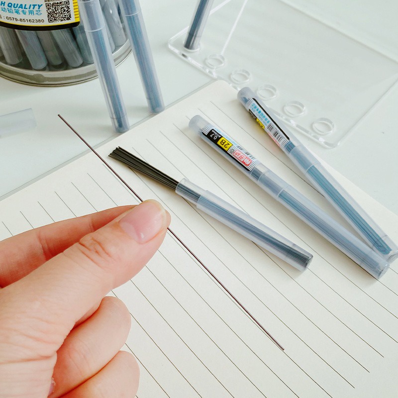 Bút Chì Bấm Thay Thế Ngòi 0.5 0.7mm 2B Tự Động Chống Vỡ