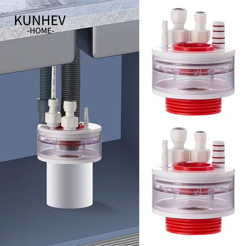 KUNHEV Đầu Nối Ống Thoát Nước Máy Giặt Chống Mùi Hôi Đa Năng Tiện Dụng