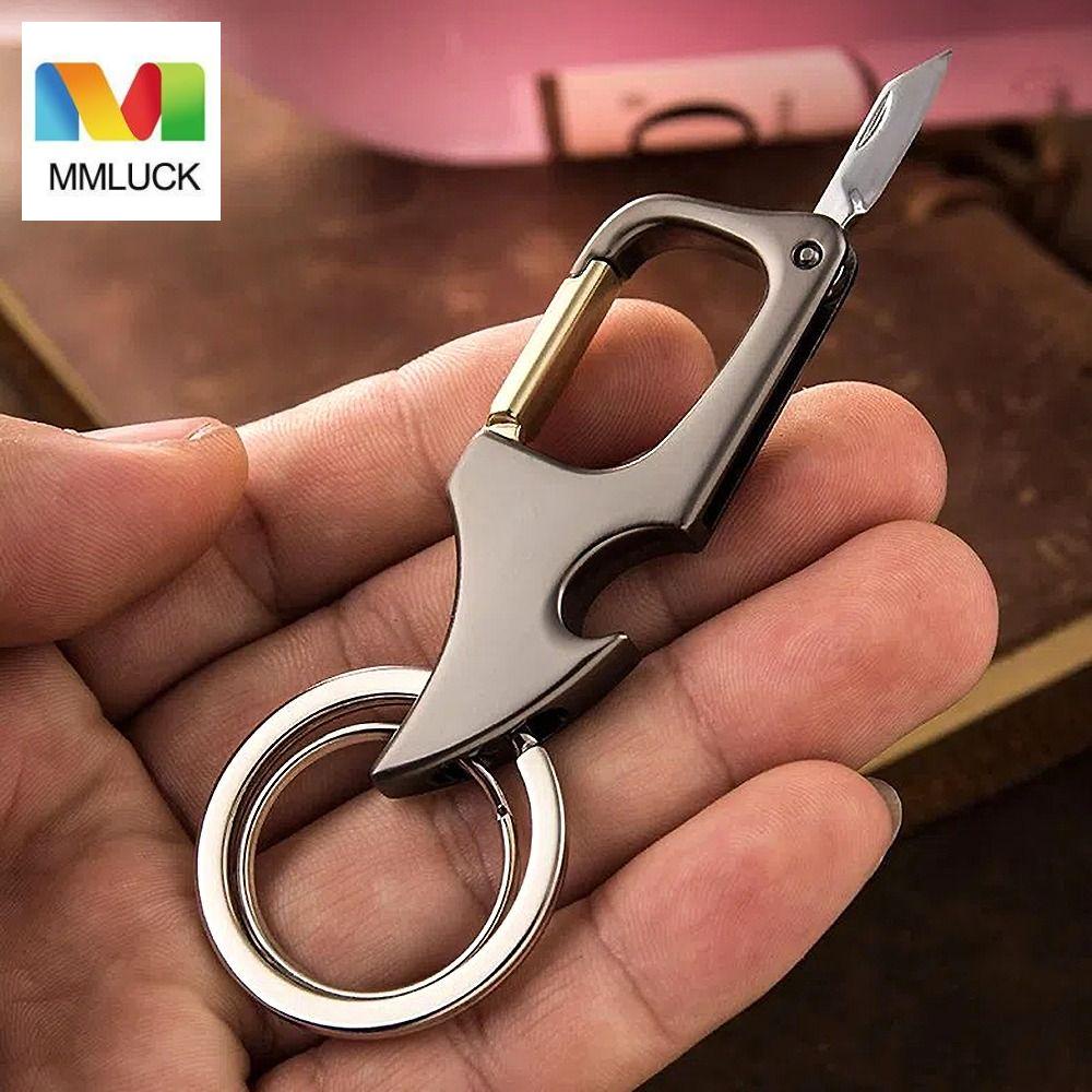 Móc Khóa Kèm Đồ Khui Nắp Chai Mini 2 Trong 1 Đa Năng