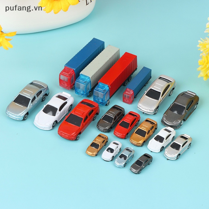 Pufang 1: 100-200 dollhouse miniature car truck container model car toy doll decor toy vn