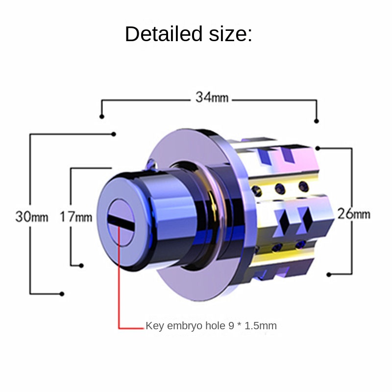 Vỏ Bọc Chìa Khóa Bằng Hợp Kim Nhôm Hình Lục Giác Cho Xe Máy Yamaha