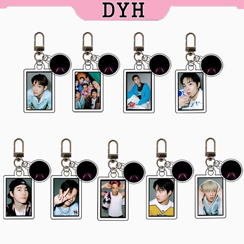 Móc Chìa Khóa In Hình Thành Viên Nhóm Nhạc EXO