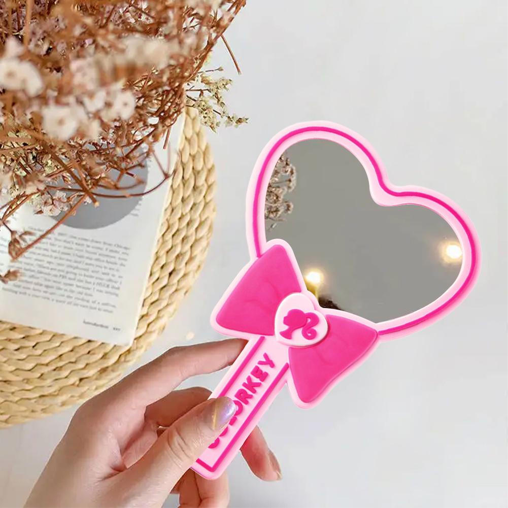 Gương Cầm Tay Hình Trái Tim Cho Búp Bê Barbie Sweetie