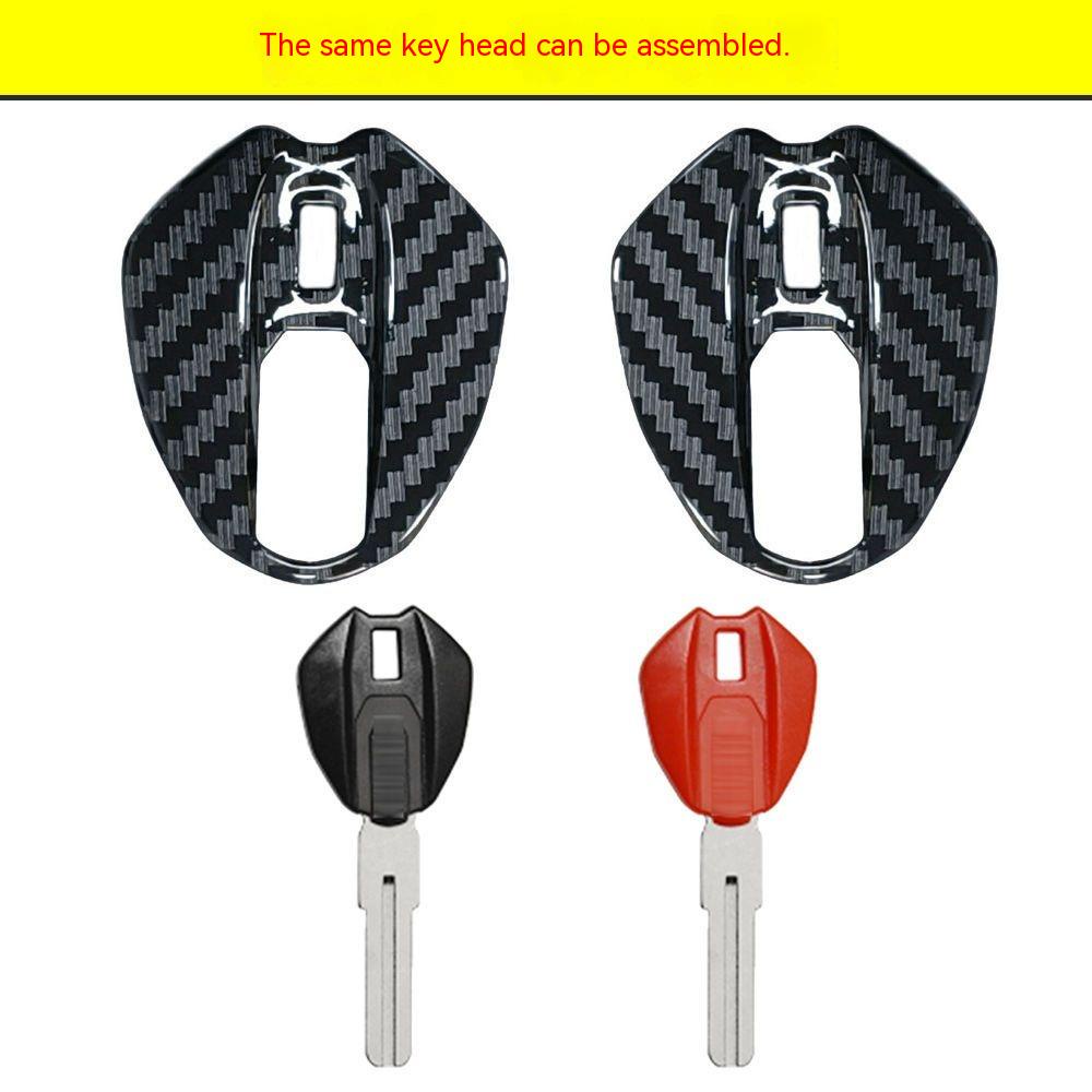 Thích hợp cho ducati ducati 695 696 795 796 1100S 1200S Chìa khóa phôi + Vỏ chìa khóa bằng sợi Carbo