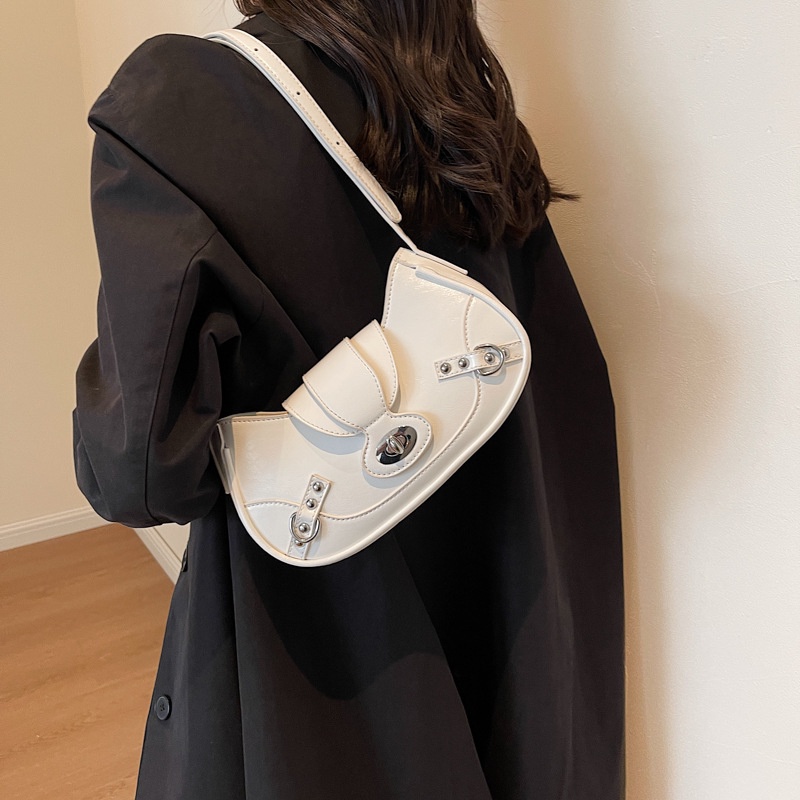 Túi Đeo Chéo Hình Vuông Kiểu Pháp niche Tối Giản Kết Cấu Cao Cấp Hàng Mới