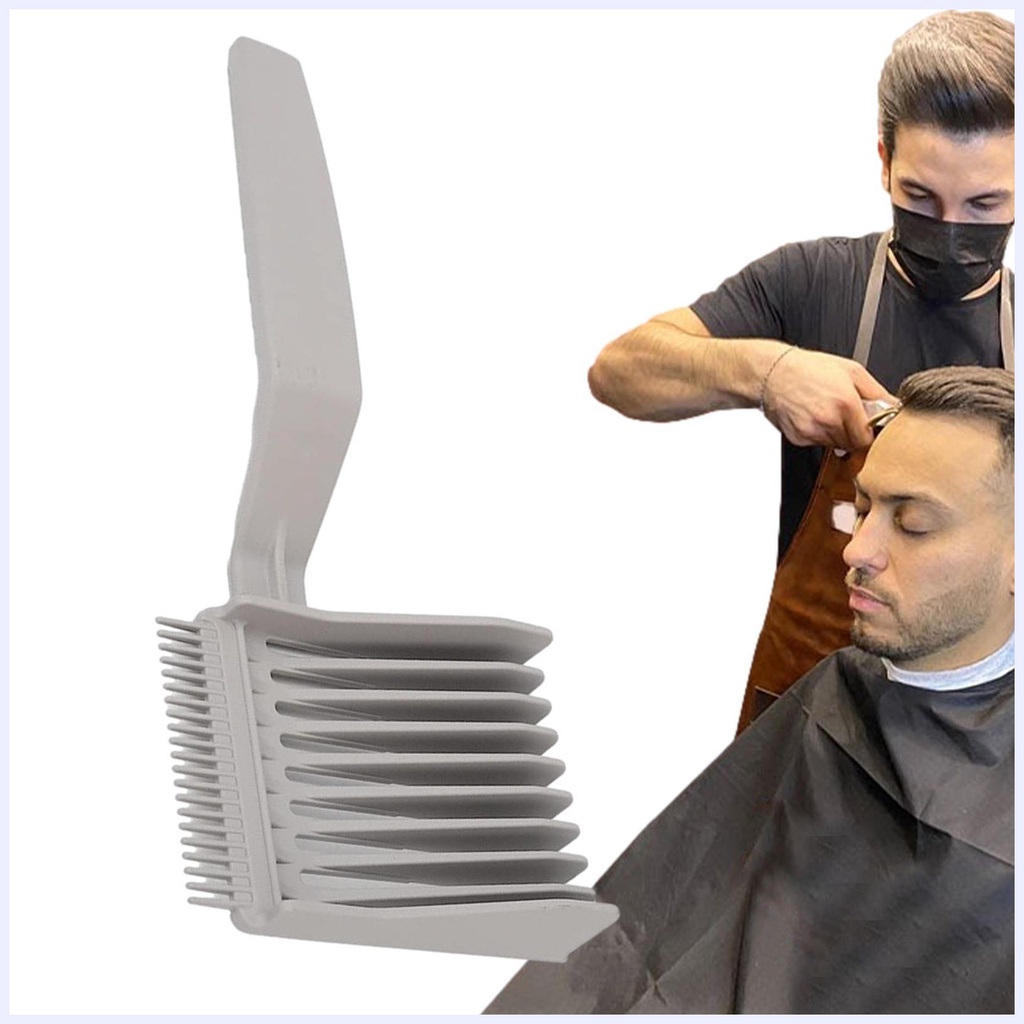 Lược Kẹp Chải Tóc Định Vị Đường Cong Chuyên Dụng Cho Nam