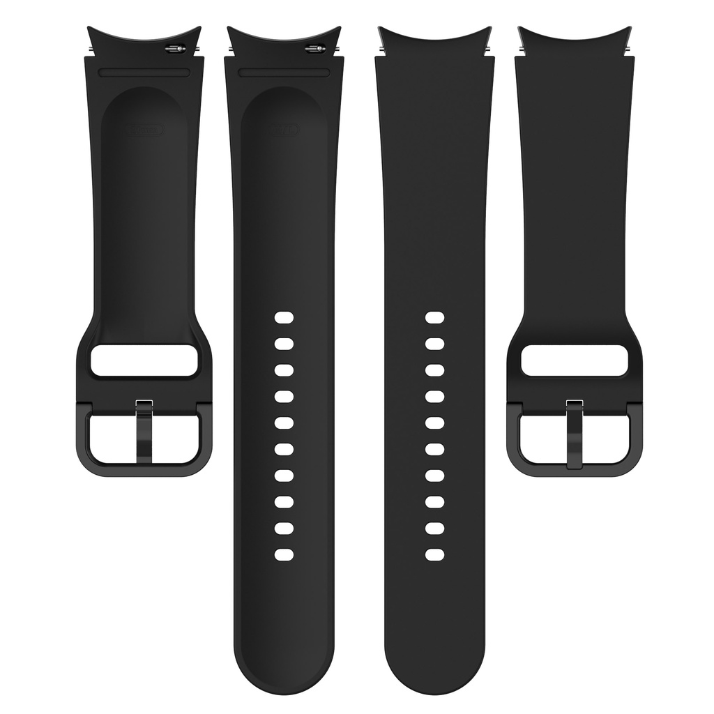 Dây đeo đồng hồ silicon 20mm cho samsung galaxy watch 6 5 4 40 / 44mm watch5 pro 45mm watch4 classic 42 / 46mm bracelet strap watchband