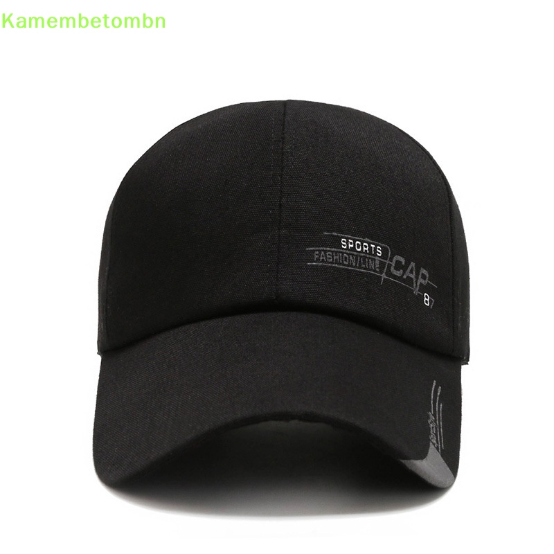 Kamembbn mới đàn ông phụ nữ mũ bóng chày chữ in bố mũ có thể điều chỉnh hip hop trucker cap vn