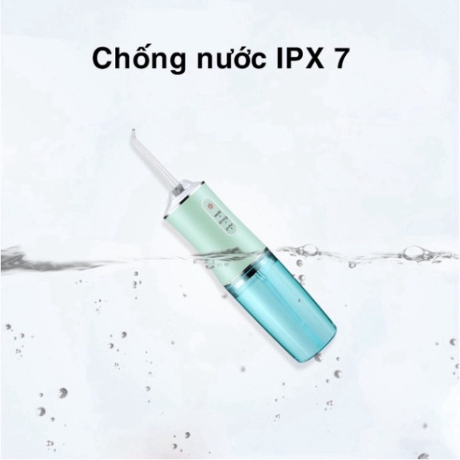 Máy tăm nước cầm tay Oral Irrigator - Tăm nước vệ sinh răng miệng Hàng Chính Hãng Loại 1tiện dụng cho mọi gia đình KNY