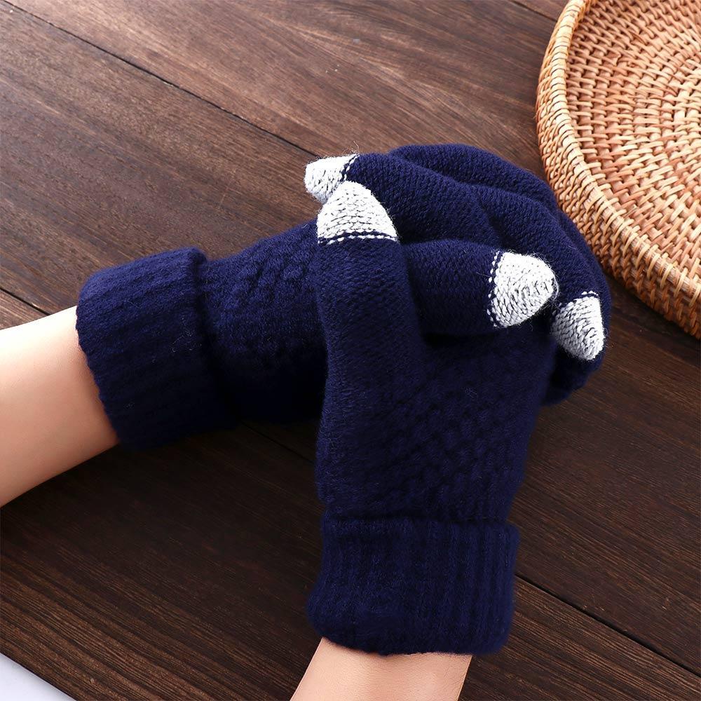 Găng Tay Len Đan Giữ Ấm Mùa Đông Thần Kỳ mujer magic mittens Cho Nữ