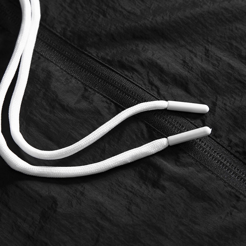 Thêu logo adidas original unisex áo gió có mũ trùm đầu áo gió thể thao chống thấm nước