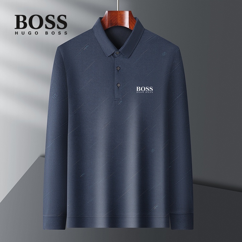 Áo Thun polo Sếp Tay Dài Xu Hướng Mới Xuân Thu Cho Nam