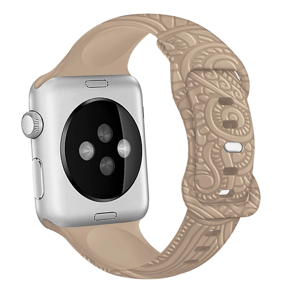 Dây Đồng Hồ Thể Thao Bằng silicone Cho apple watch series 9 8 7 ultra 49mm 45mm 44mm i watch 6 5 se 4 3 42mm 38 / 41mm 40mm