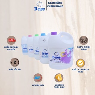 (TRỢ GIÁ) Nước Giặt Wesser/Dnee 3000ml Thơm Dịu An Toàn Cho Bé - Hàng Chính Hãng Có Tem Đại Thịnh
