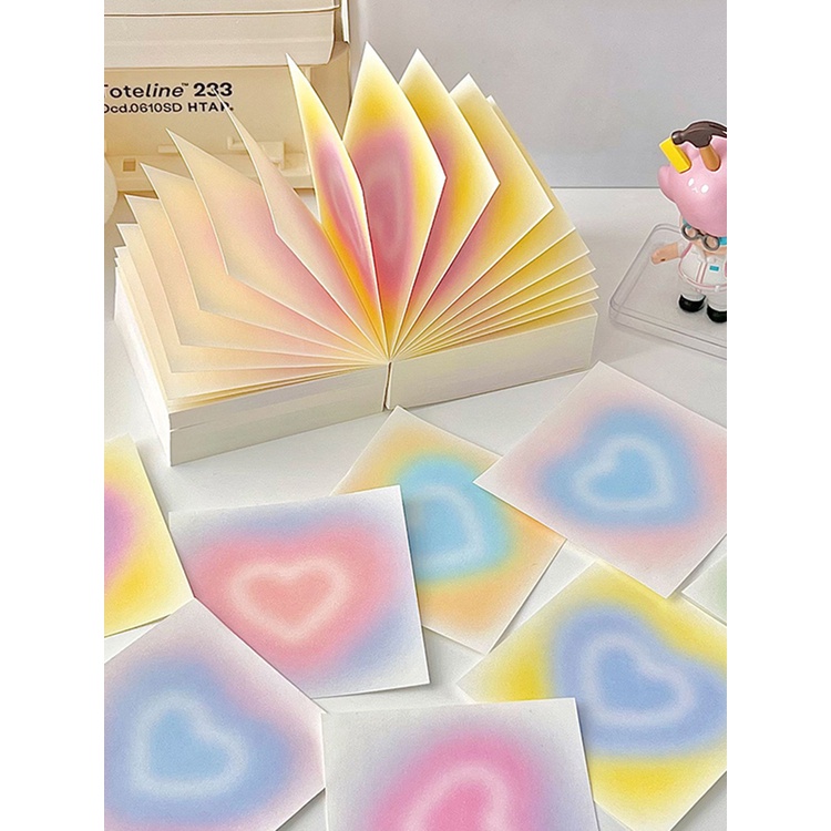 Set 400 Tờ Giấy Ghi Chú Chống Dính Siêu Dày Hình Vuông JP4