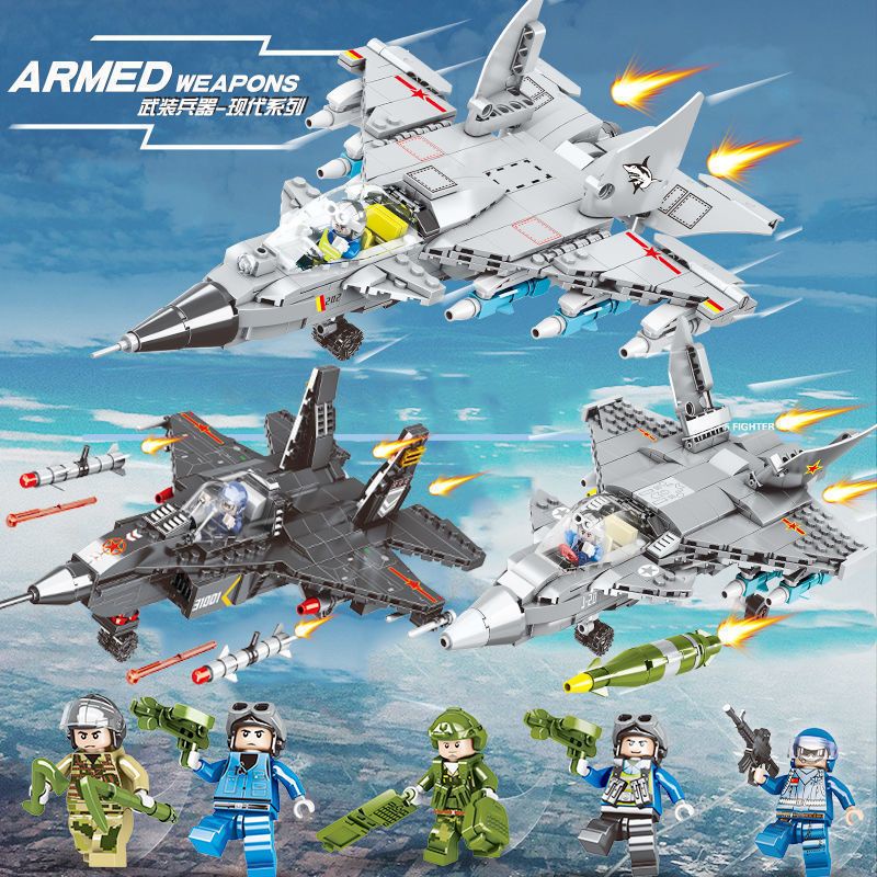 Bộ Lắp Ghép Lego Máy Bay Chiến Đấu J-10