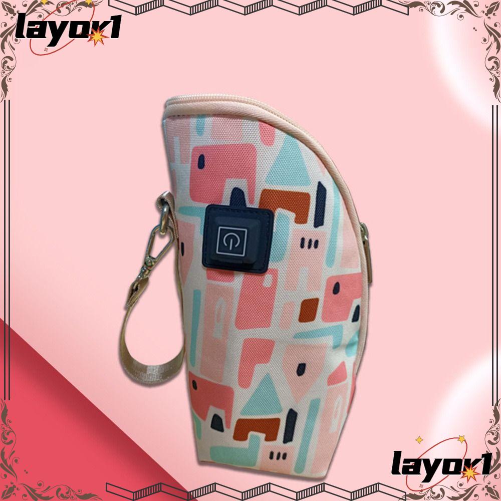 Máy Hâm Nóng Bình Sữa 3 Bánh Răng Sạc Cổng USB An Toàn Cho Bé LAYOR1