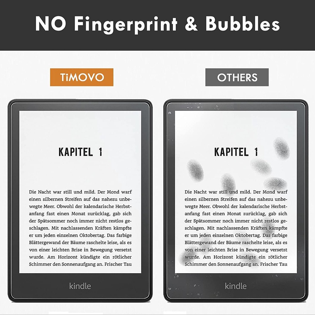 2 cái cho kindle paperwhite thế hệ thứ 11 2021 bảo vệ màn hình pet bảo vệ phim trong suốt cho 6,8 inch kindle paperwhite