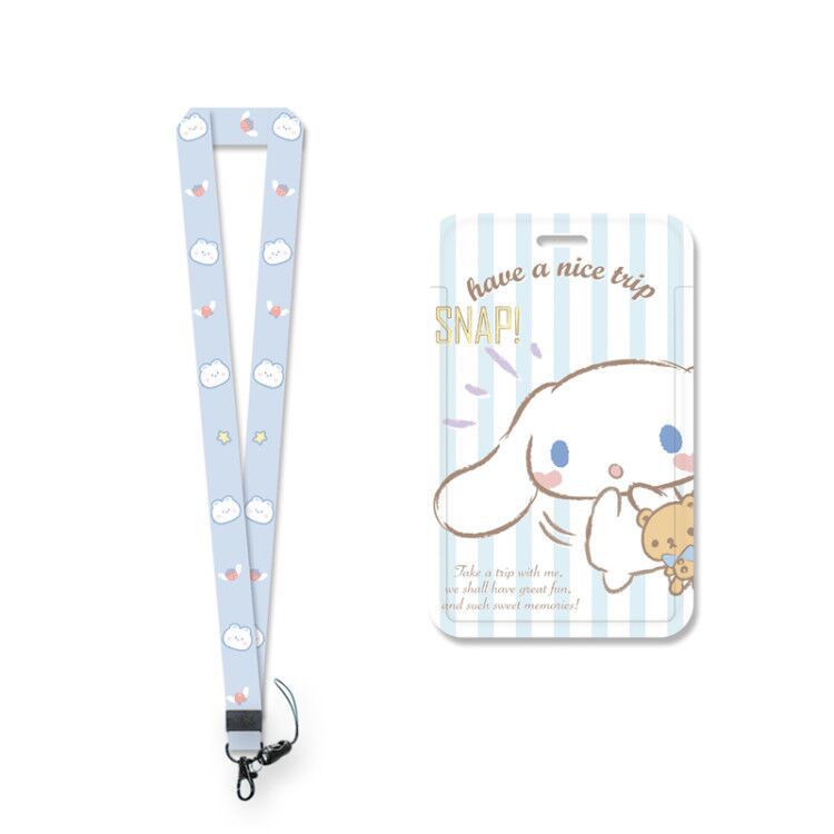 Ví Đựng Thẻ Xe Buýt Họa Tiết Chú Chó Tai To Ngộ Nghĩnh Cho Học Sinh Giá Đỡ CCCD