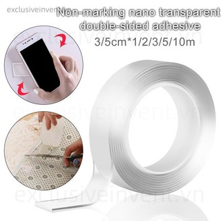 1m / 3m transparent waterproof nano double-sided tape