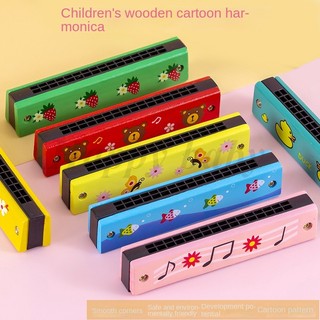 Kèn harmonica Gỗ / Kèn harmonica 16 Lỗ Cho Bé