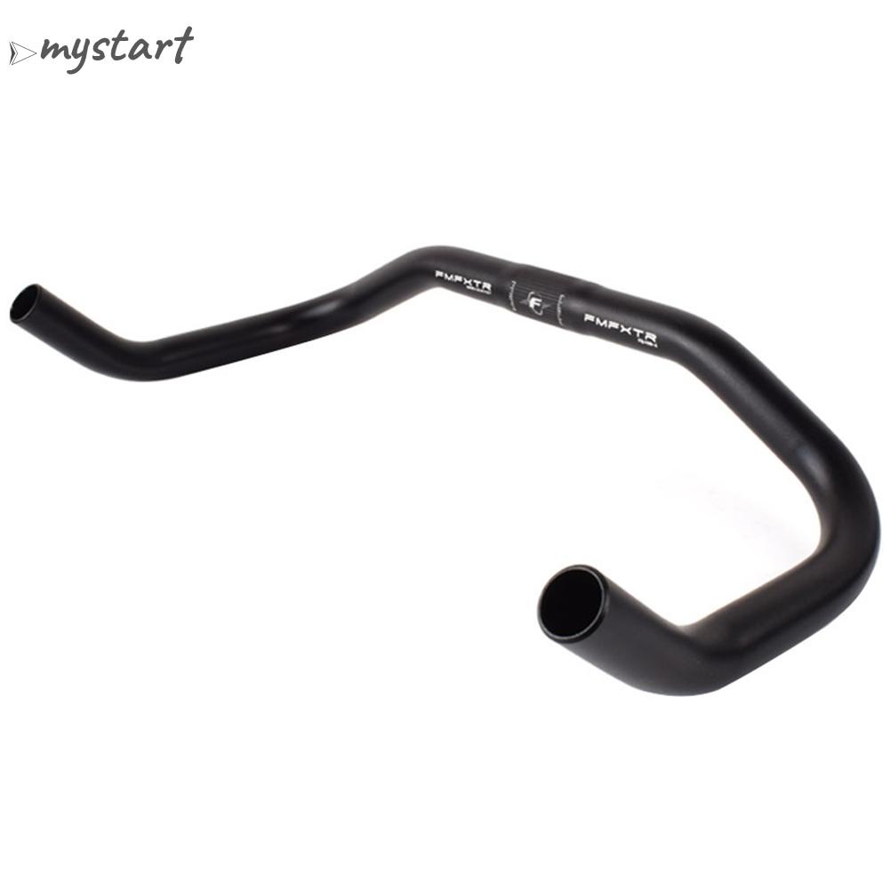 Tay lái bullhorn hợp kim nhôm 25,4mm 390mm cho xe đạp đường trường fixed gear mtb