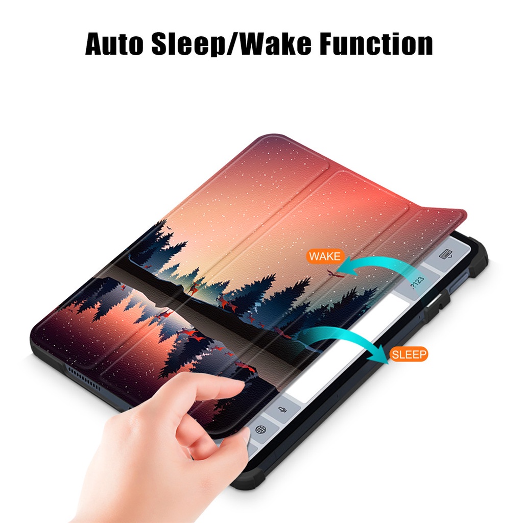 Đối với xiaomi pad 6 mi pad 6 pro case 11 inch gấp pu leather stand cover thông minh