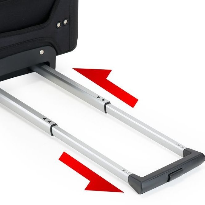 Vali Oxford Buden vali siêu nhẹ nữ vali du lịch công tác nam nắp gập vali da nhỏ tiết diện ngang mở bên