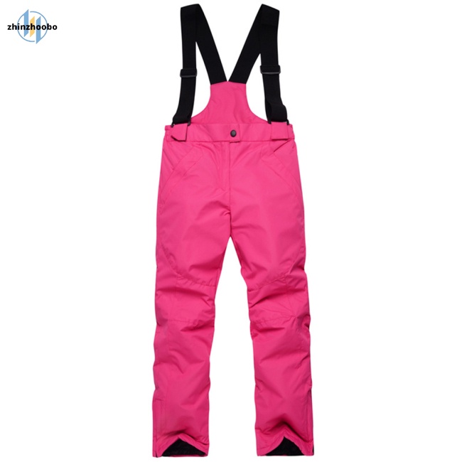 Zhin dày chống gió ấm áp tuyết trẻ em quần trượt tuyết mùa đông và quần trượt tuyết cho bé trai và bé gái