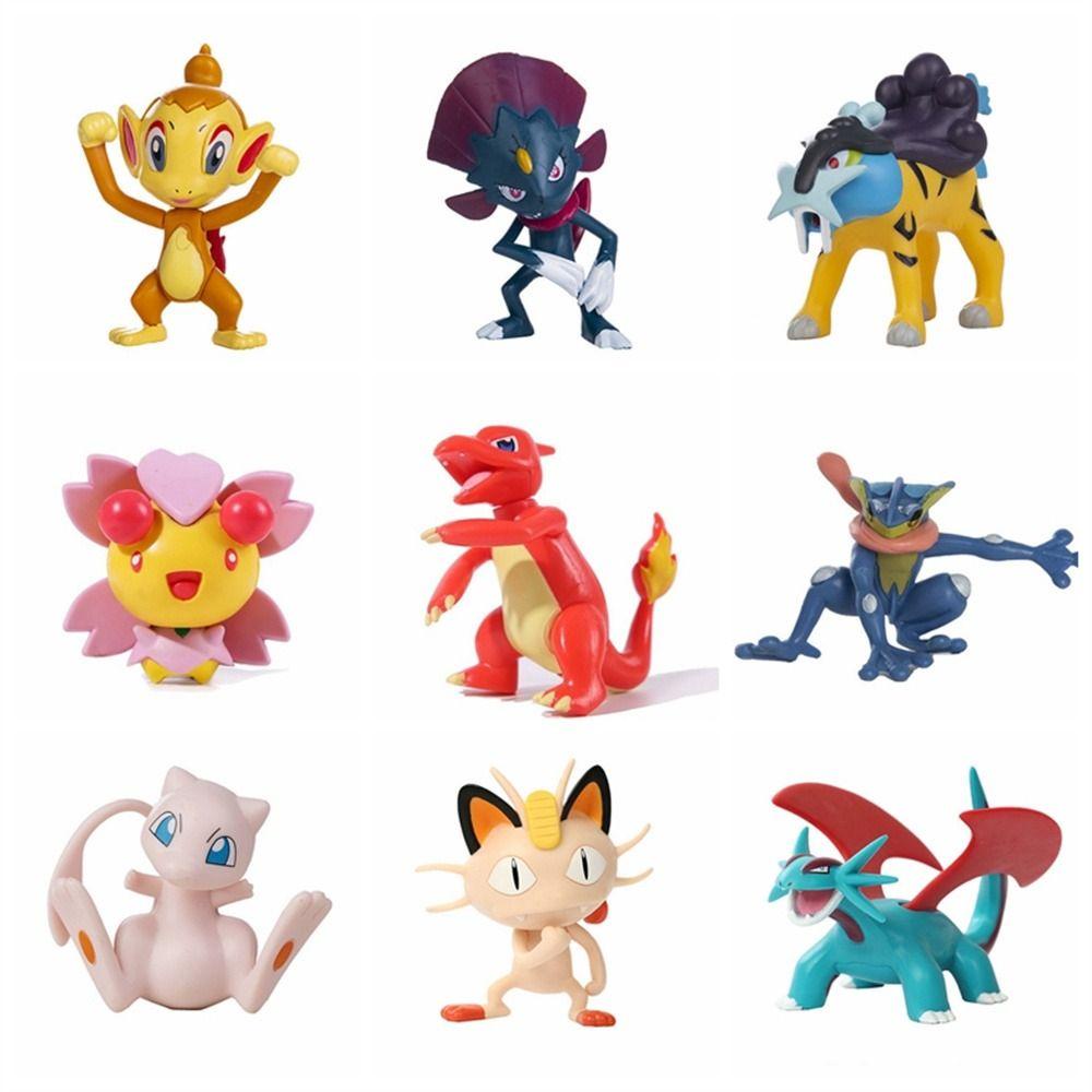 Mô hình Pokemon MMULCK từ PVC 3,5-11cm thích hợp cho sưu tầm làm quà tặng