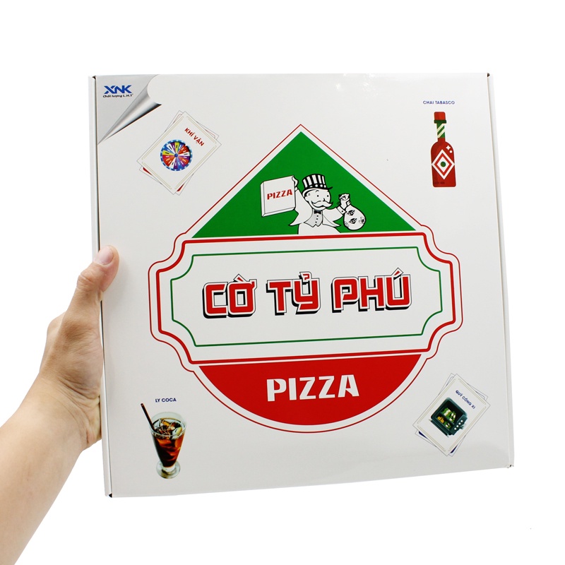 Cờ Tỷ Phú Pizza - Fahasa