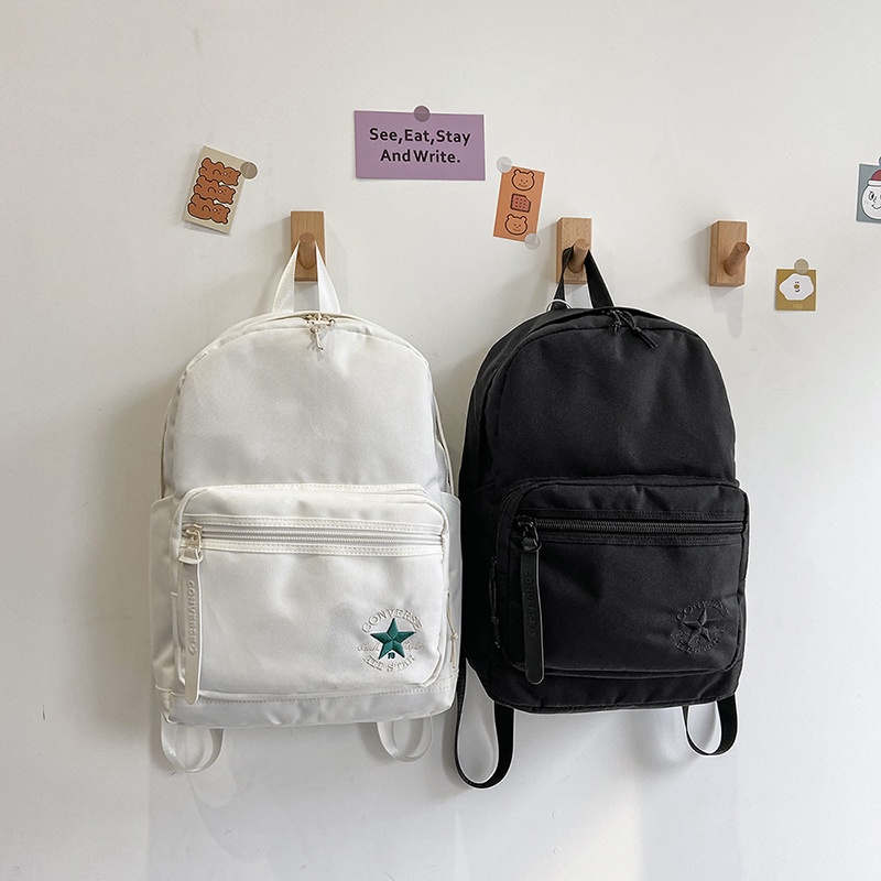 3760converse students túi đeo vai đơn phong cách anh đơn giản và thanh lịch campus unisex túi đeo chéo ngực m