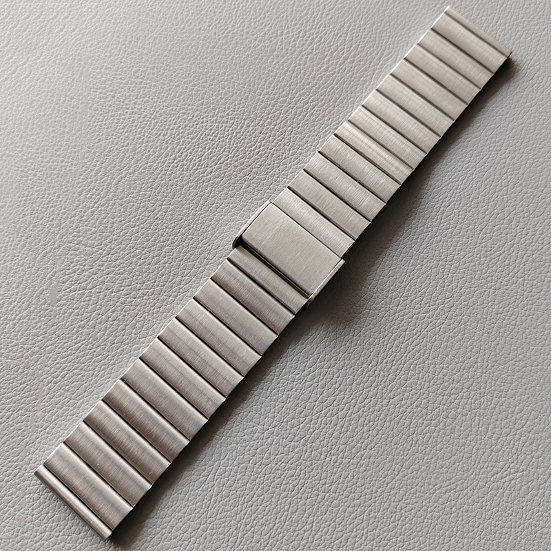 Dây đeo đồng hồ bằng thép không gỉ giá thấp vòng tay phát hành nhanh 20mm 22mm dây đeo đồng hồ kim loại một hạt với khóa gấp dây đeo tay thay thế đa năng