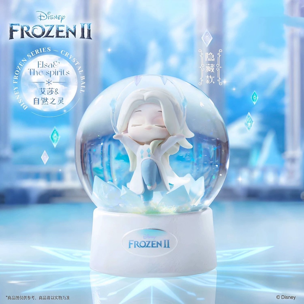 ❤Genuine❤Disney Frozen Crystal Ball Series Mystery Box Elsa Anna bilnd box.Đồ chơi hợp thời trang.