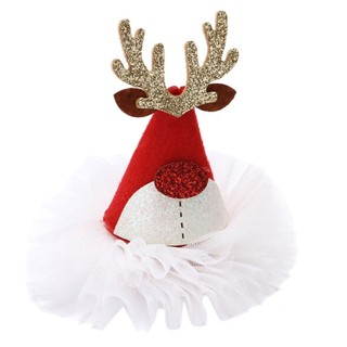Bờm Cài Tóc Hình Nón Ông Già Noel