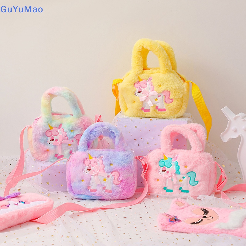 Kid thêu unicorn ví đeo chéo và túi xách sang trọng cho bé gái rain prta