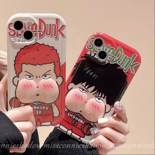 3d decompression cartoon anime slam dunk master phone case tương thích cho iphone xr x xs max 14 12 13 11 pro max 6 6s 7 8 plus se thời trang sáng tạo mới vỏ chống sốc mềm bóng