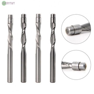 ⭐24H SHIPING ⭐Compression Flush Trim Solid Carbide Spiral Router Bit Miilling Cutter 6.35mm6mm