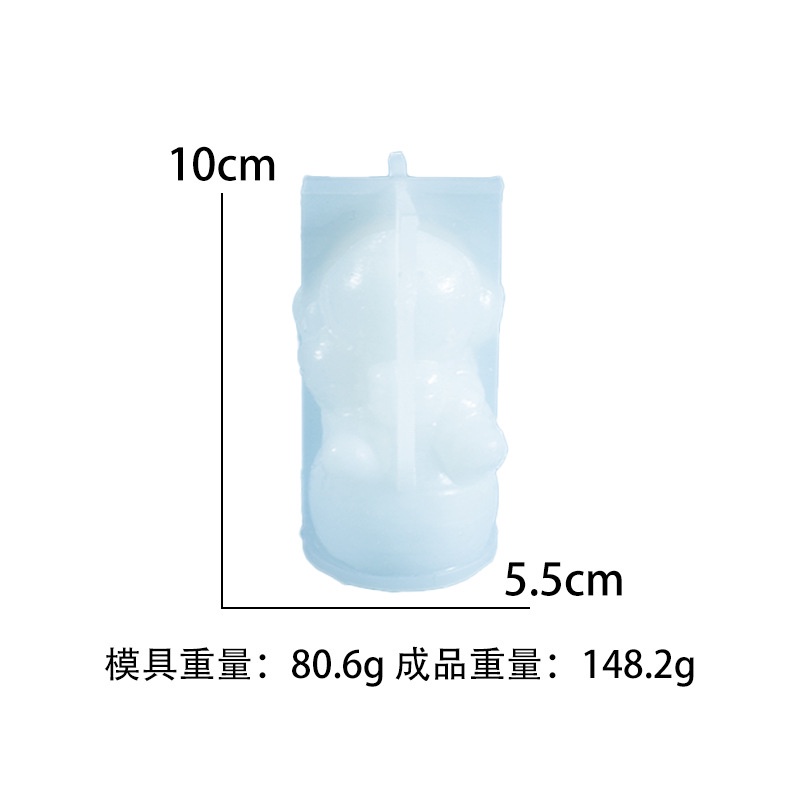 Phi hành gia Hương Liệu Khuếch Tán Đá Trang Trí Khuôn Silicon Tự Làm Phi Hành Gia Hương Liệu Nến Trang Trí Nhà Cửa Khuôn