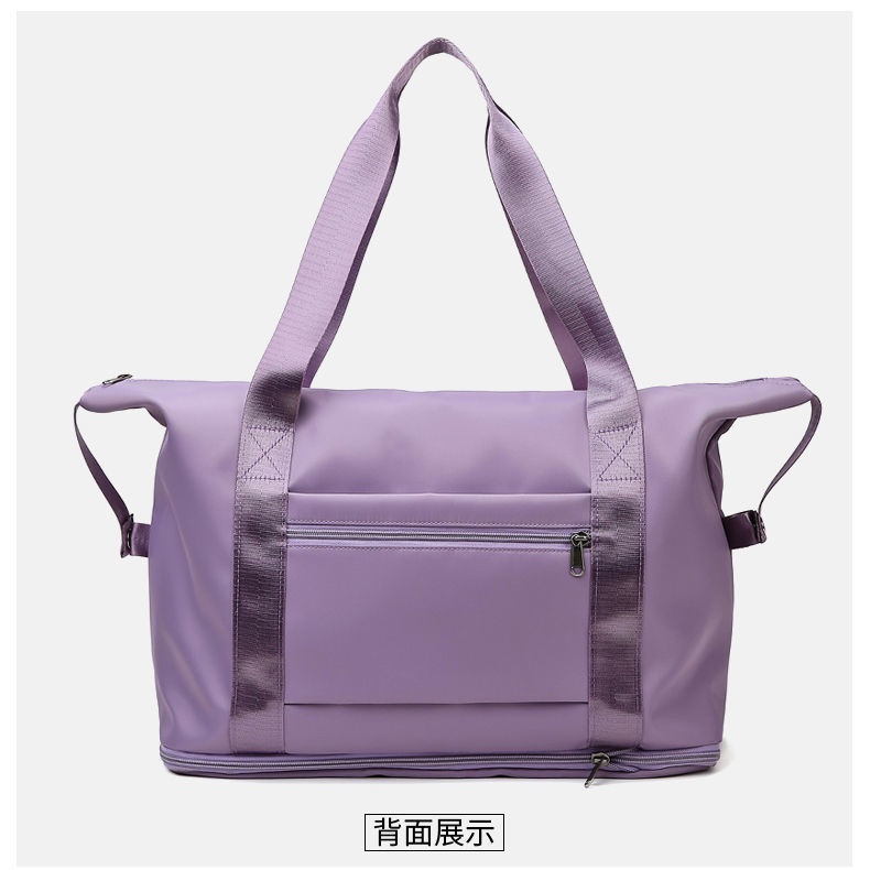 Túi du lịch Túi thể thao không thấm nước Túi tập thể dục Oxford Vải đơn giản phù hợp với thời trang nóng