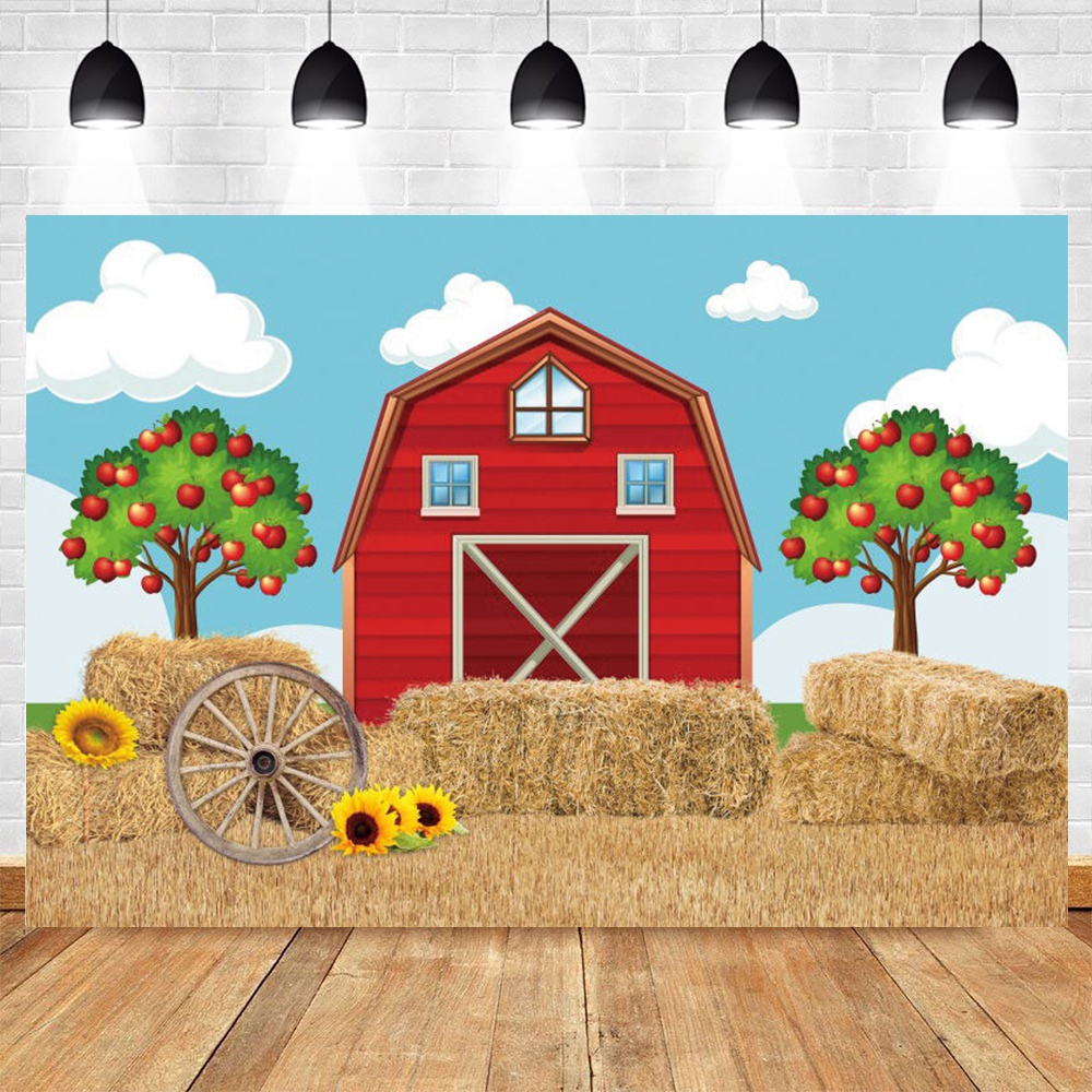 Fall farm barn hay phông nền chụp ảnh sơ sinh bé tắm bữa tiệc sinh nhật ảnh nền biểu ngữ điện thoại