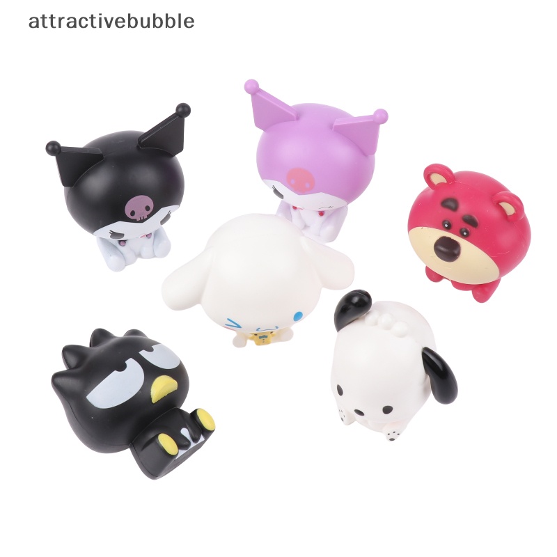 Atvn kawaii anime hình cinnamoroll pachacco kuromi doll hello kitty action figures diy cake trang trí đồ chơi quà tặng cho trẻ em martijn